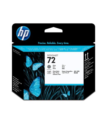 Ink jet hp 72 cabezal gris y negro foto designjet t610 1100