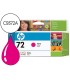 Ink jet hp 72 magenta foto designjet t610 1100 130ml 