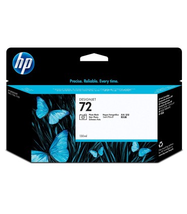 Ink jet hp 72 negro foto designjet t610 1100 130ml 