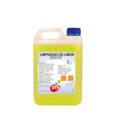 Limpiasuelos aroma limon garrafa de 5 litros