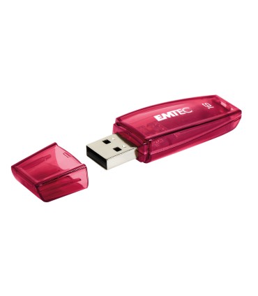 Memoria usb emtec flash c410 16 gb 20 rojo