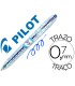 Boligrafo pilot gel b2p azul