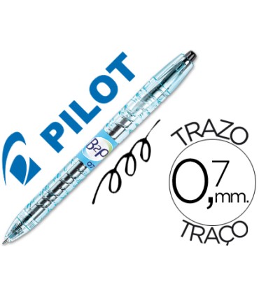 Boligrafo pilot gel b2p negro