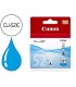 Ink jet canon cli 521c cian pixma mp620 630 980 ip3600 4600