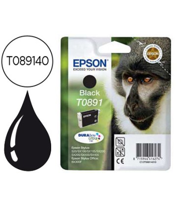 Ink jet epson t0891 negro stylus s20 sx 100 sx 110