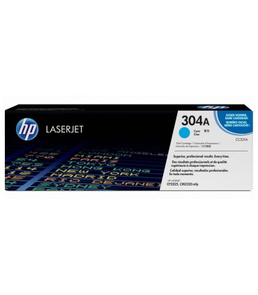 Toner hp laserjet color cp2025 cm2320 cian 2800 pag