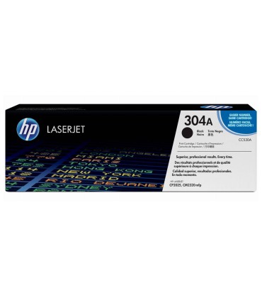 Toner hp laserjet color cp2025 negro 3500 pag