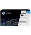 Toner hp laserjet color cp3525 negro 10.500 pag