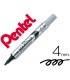 Rotulador maxiflo pentel para pizarra blanca color negro