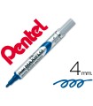 Rotulador maxiflo pentel para pizarra blanca color azul