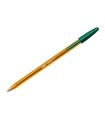 Boligrafo bic cristal punta fina verde