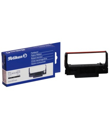 Cinta impresora pelikan para epson erc 30 34 negro rojo grupo 655