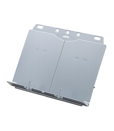 Atril fellowes para libros plastico gris medidas 244 x 295 x 50 mm