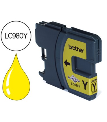 Ink jet brother lc 980y dcp 145 dcp 165 mfc 250 mfc 290 amarillo