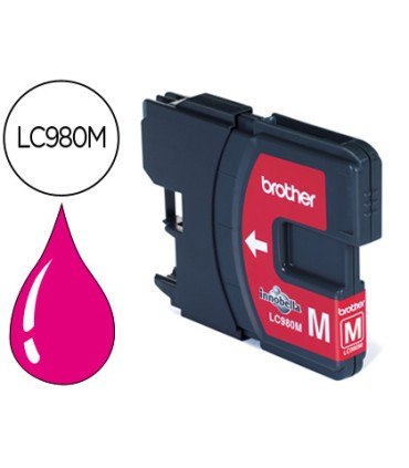 Ink jet brother lc 980m dcp 145 dcp 165 mfc 250 mfc 290 magenta