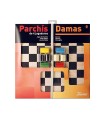 Parchis con damas tablero grande 4 jugadores 41x40x4,5 cm