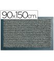 Alfombra fast-paperflow antipolvo lavable gris 90x150 cm