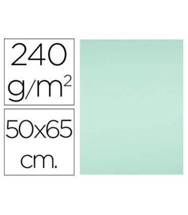 Cartulina liderpapel 50x65 cm 240g m2 verde