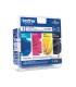 Ink jet brother lc 1100valbp m y c pack 4 colores 450 pagbk 325 pag m y c