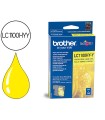 Ink-jet brother lc-1100y amarillo alta capacidad 750 pag