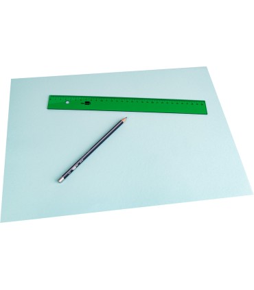 Regla liderpapel 40 cm acrilico verde