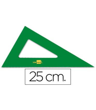 Cartabon liderpapel 25 cm acrilico verde