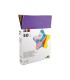 Goma eva liderpapel expositor de 50 planchasx10 colores surtidos 50x70 cm 15 mm espesor