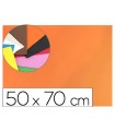 Goma eva liderpapel 50x70cm 60g/m2 espesor 1.5mm naranja