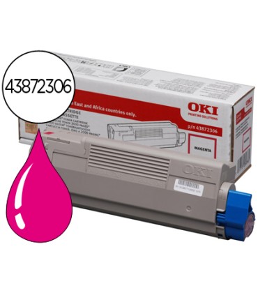 Toner oki c5650 5750 magenta 2000 pag type c12