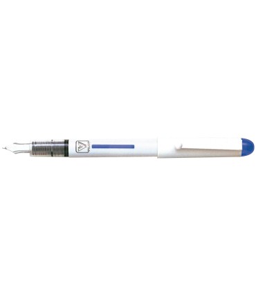 Pluma pilot v pen blanco desechable azul svpn 4wl