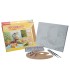 Set pintura al oleo lidercolor contiene 1 lienzo imprimacion 30x40cm 1 paleta madera 3 brochas tubos 12x12ml oleo