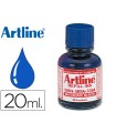 Tinta artline azul para rotulador pizarra blanca 500a bote 20 ml