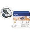 Etiqueta brother dk11240 para impresoras de etiquetas ql-multiproposito- 102x51mm 600 etiquetas-