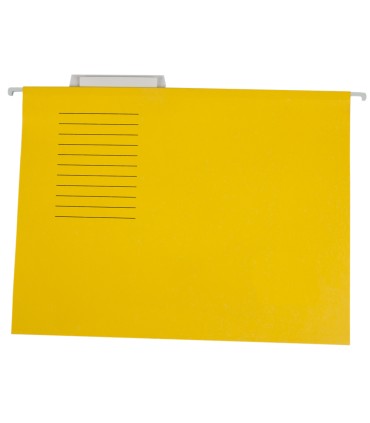 Carpeta colgante liderpapel a4 amarilla