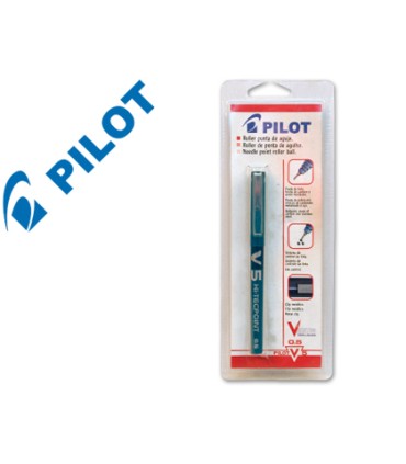 Rotulador pilot v 5 azul blister de 1 unidad