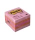 Bloc de notas adhesivas quita y pon post it 51x51 mm minicubo color rosa 2051 p 400 hojas