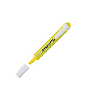 Rotulador stabilo marcador fluorescente swing cool amarillo