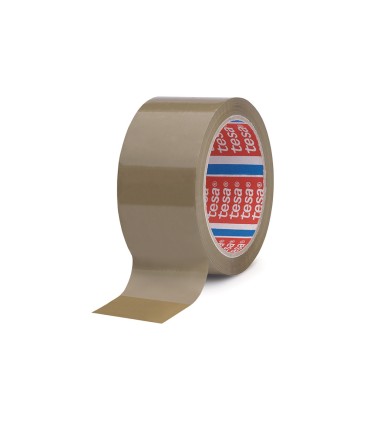 Cinta adhesiva tesa marron pp 66 mt x 50 mm para embalaje