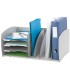 Organizador de armario paperflow gris poliestireno 245x543x340 mm