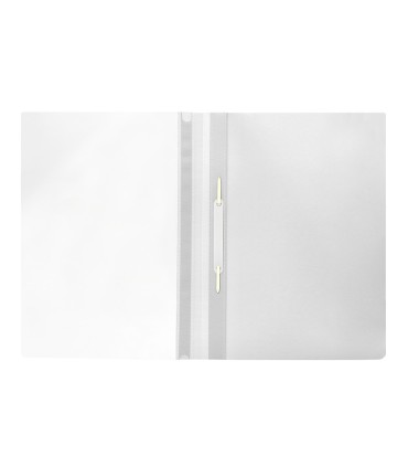 Carpeta dossier fastener plastico q connect din a4 blanco