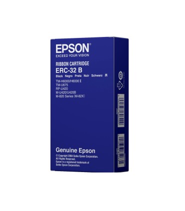 Cinta impresora epson erc 32b negra tm h6000