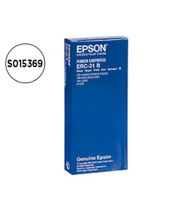 Cinta impresora epson erc 31b negra m 930 tm 930 930ii 950 u950 u925 h5000 u590