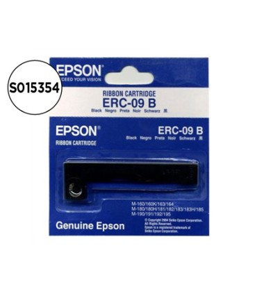 Cinta impresora epson erc 09b negra m 160 163 164 180 180h 181 182 183 185 190 191 192 195