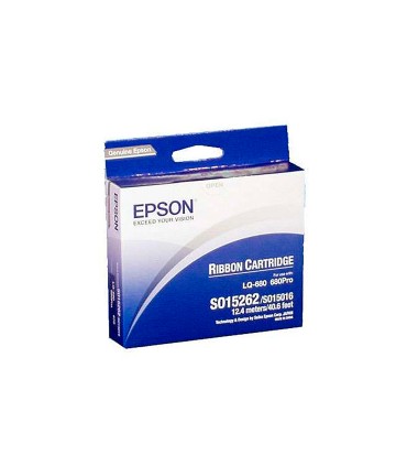 Cinta impresora epson lq 670 860 1060 2500 2550 dlq 2000 negra