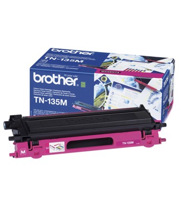 Toner brother tn135m hl 4040cn 4050cdn 4070cdw dcp 9040 9045 mfc 9440 9840 magenta 40005 