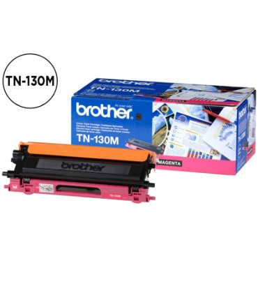 Toner brother tn130m hl 4040cn 4050cdn 4070cdw dcp 9040 9045 mfc 9440 9840 magenta 15005 