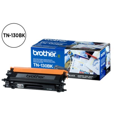 Toner brother tn130bk hl 4040cn 4050cdn 4070cdw dcp 9040 9045 mfc 9440 9840 negro 25005 