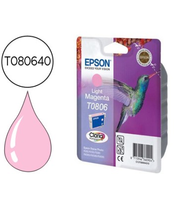 Ink jet epson stylus photo r265 r360 rx560 magenta claro