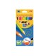 Lapices de colores bic kid evolution estuche de 12 colores surtidos mina ultra resistente