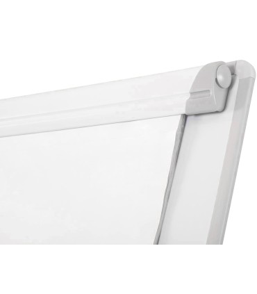 Pizarra blanca q connect con tripode 90x70x195cm para convenciones superficie lacadamagnetica escritura directa